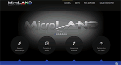 Desktop Screenshot of microland.be