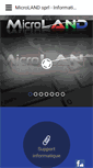 Mobile Screenshot of microland.be